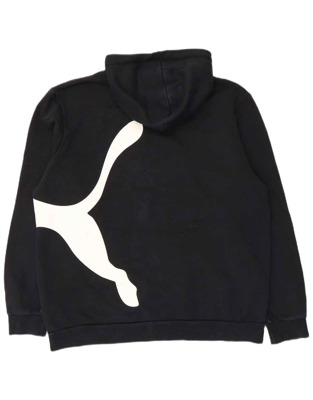 Puma masculino gráfico moletom com capuz XL preto algodão