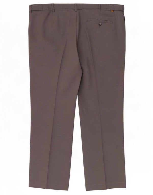 Farah Calça Chino Masculina Reta W42 L29 Poliéster Cinza