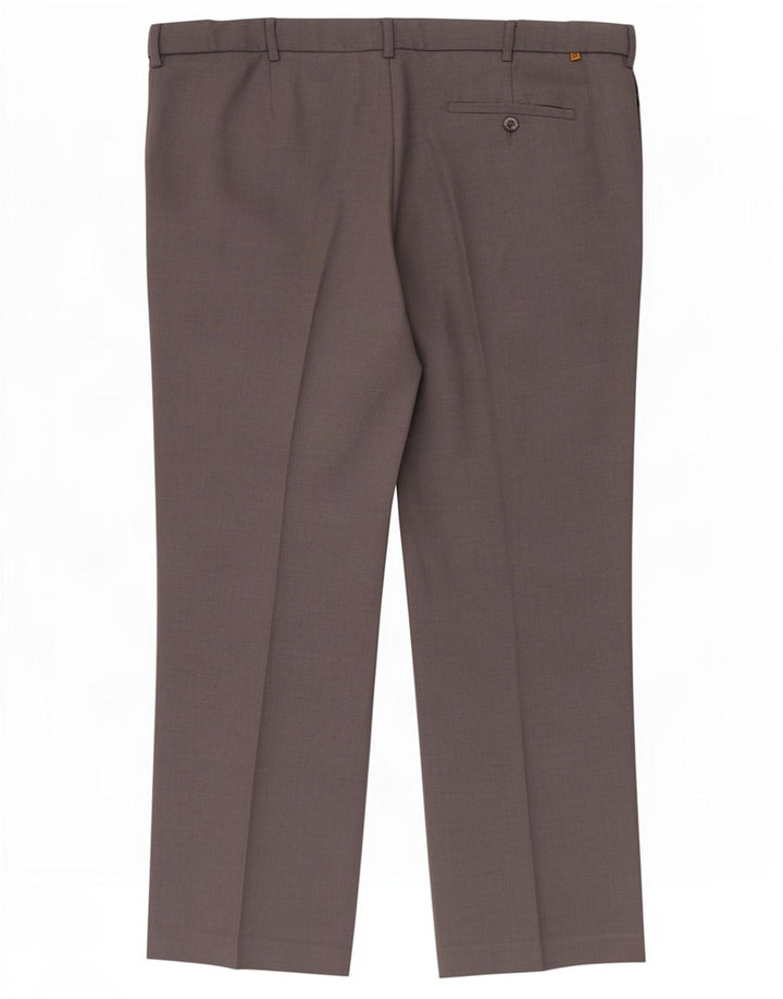 Farah Calça Chino Masculina Reta W42 L29 Poliéster Cinza