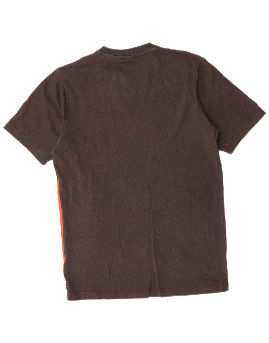 Camiseta masculina PUMA Top XS preto algodão colorblock