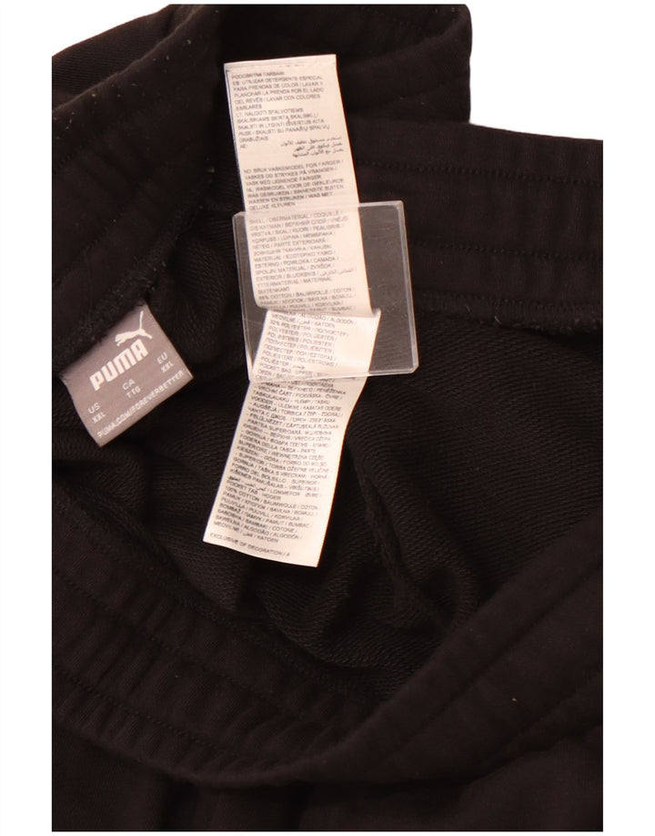 Shorts esportivos masculinos PUMA 2XL algodão preto