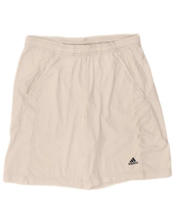 Adidas Mens Clima 365 Sport Shorts Pequeno Poliéster Branco