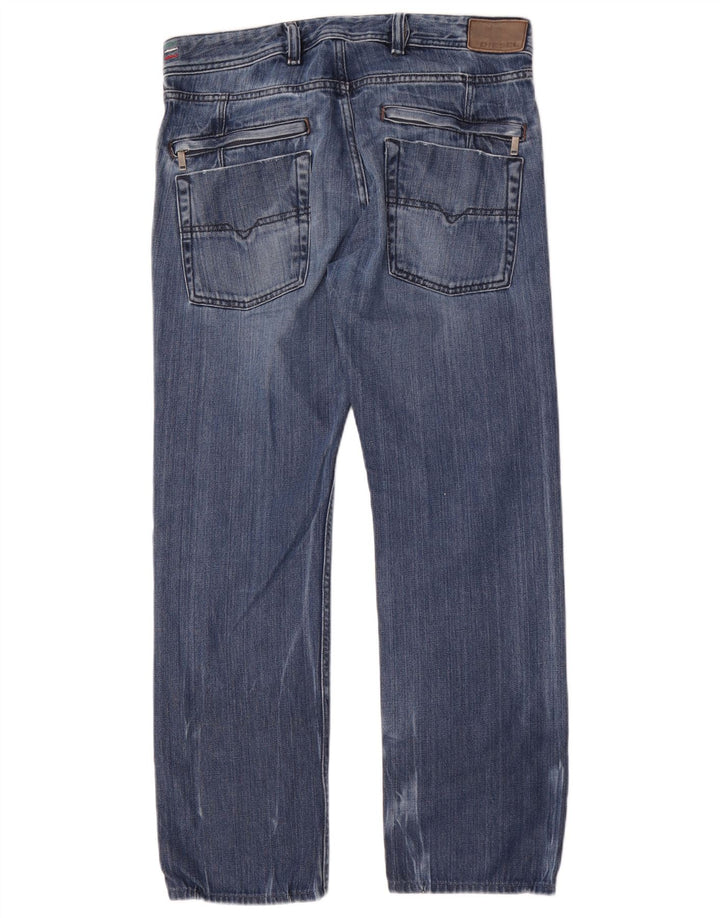 Diesel Masculino Kander Straight Jeans W31 L28 Azul Algodão