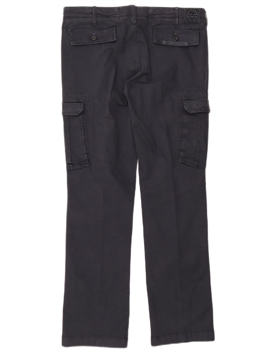 Calça cargo reta masculina Murphy & Nye Sailmakers W34 L32 azul marinho