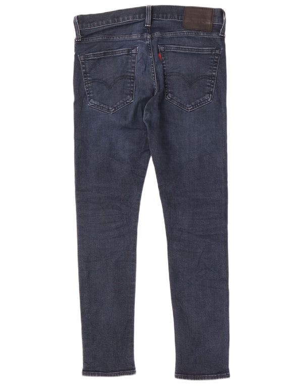 Levi's Mens Slim Jeans W32 L30 Azul Marinho Algodão