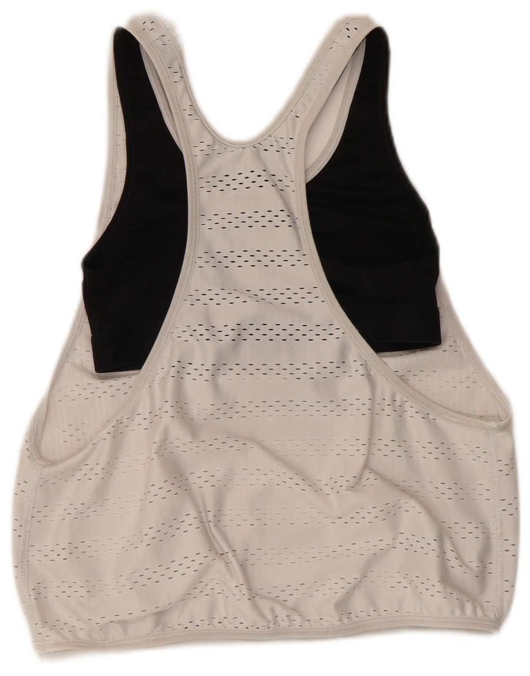 Nike Womens Dri Fit Vest Top UK 6 XS Branco