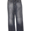 Lee Womens Cameron Straight Jeans W30 L28 Azul Algodão