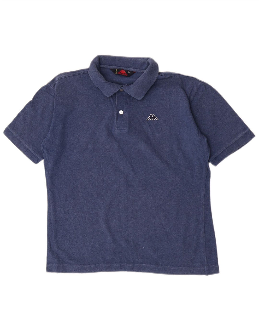 Camisa polo masculina Kappa média azul marinho