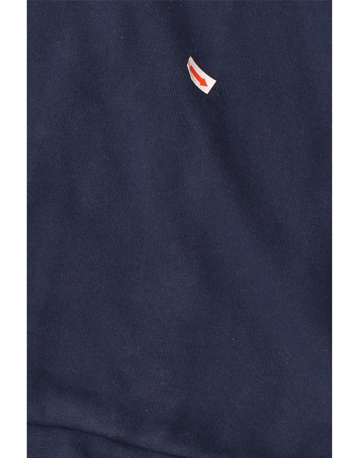 ADIDAS Mens Climalite Tracksuit Top Jacket UK 52/54 2XL Azul Marinho Algodão