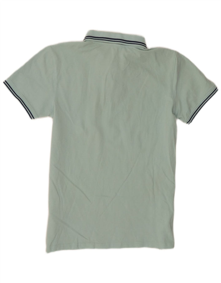 Camisa polo masculina Armani Exchange grande algodão azul