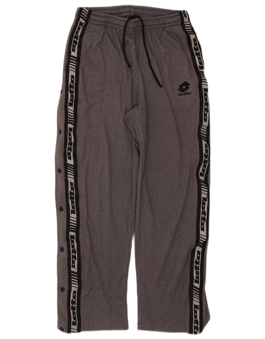 Calça de treino masculina LOTTO poliéster cinza médio