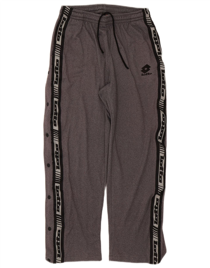 Calça de treino masculina LOTTO poliéster cinza médio