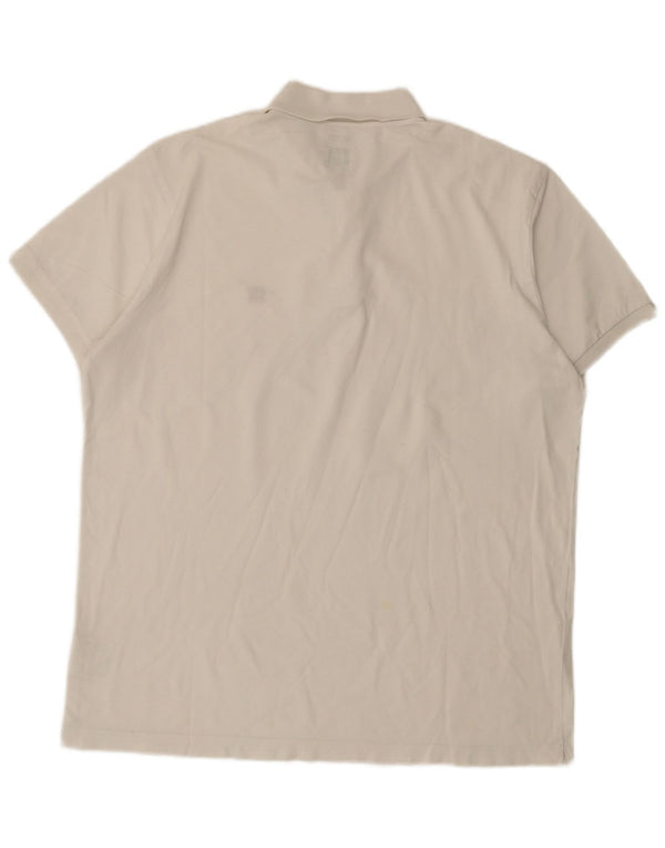 Camisa polo masculina slim fit Henry Cottons 3XL algodão branco