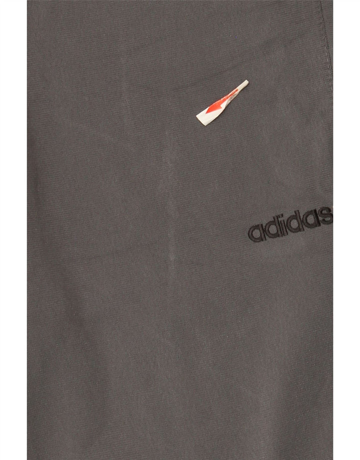 Adidas meninos calças de treino joggers 15-16 anos cinza poliéster