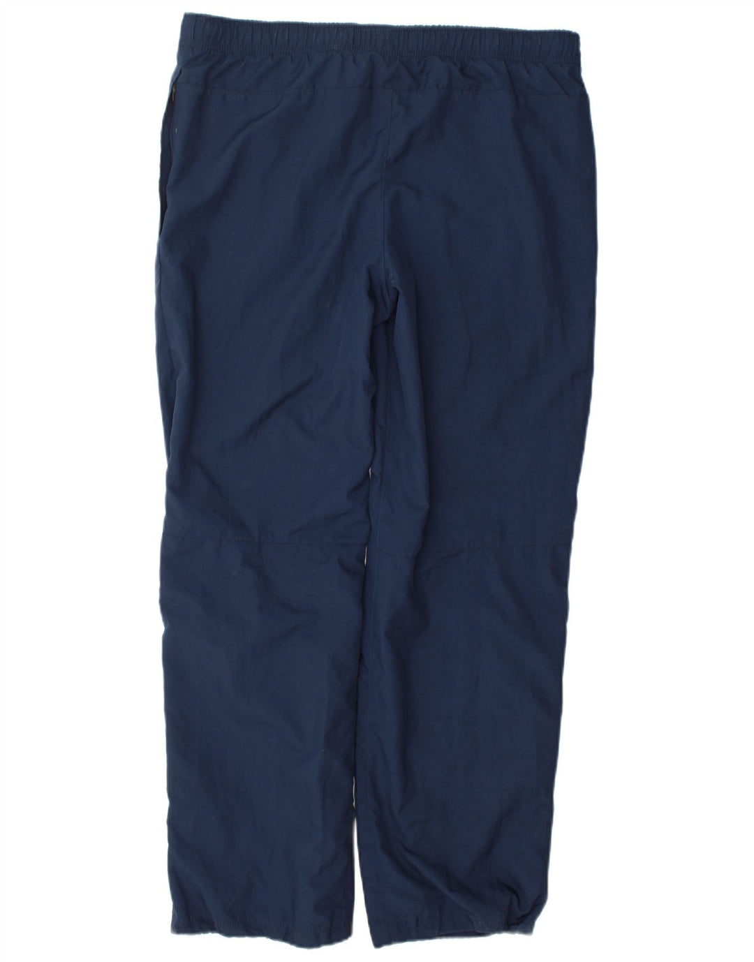 Calça de treino masculina Nike Dri Fit pequena azul marinho poliéster