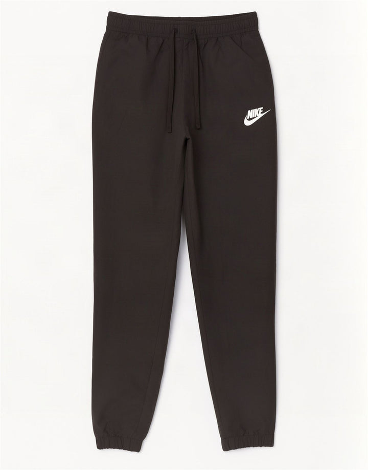 Nike Mens Treino Calças Joggers Pequeno Poliéster Preto