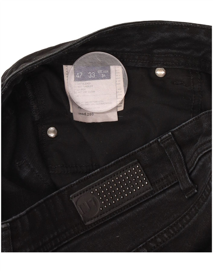 Trussardi Jeans Slim Feminino W31 L33 Algodão Preto