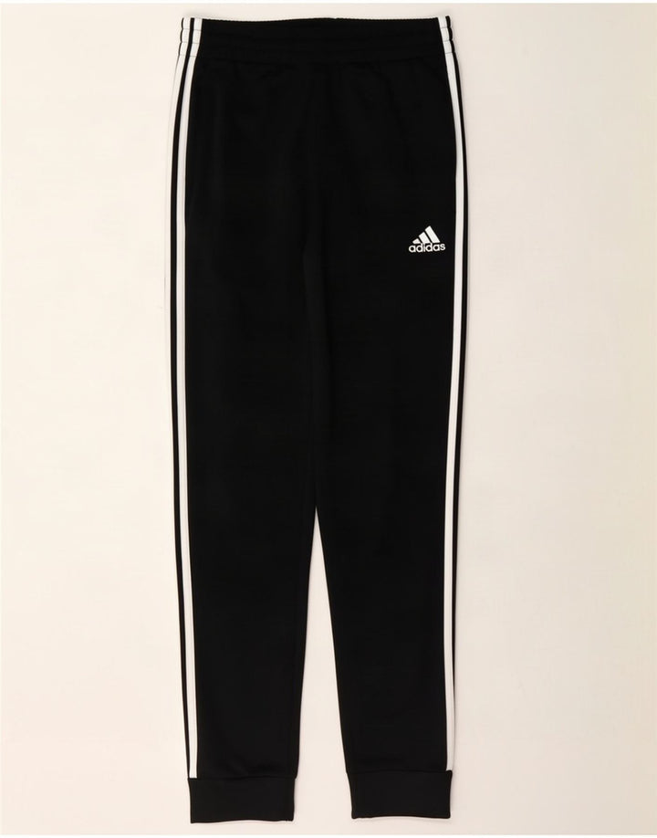 Adidas Mens Treino Calças Joggers Pequeno Poliéster Preto