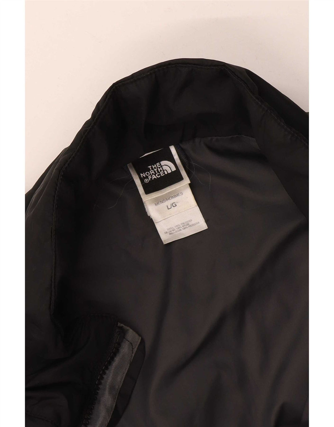 Jaqueta acolchoada masculina The North Face UK 40 grande poliéster preto