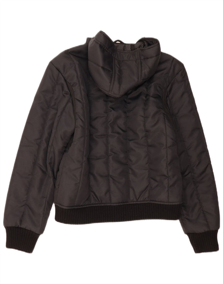 Jaqueta masculina acolchoada com capuz Refrigiwear UK 38 poliamida preta média