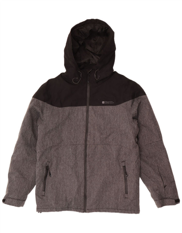 Jaqueta corta-vento masculina Mountain Warehouse UK 38 cinza médio Colourblock