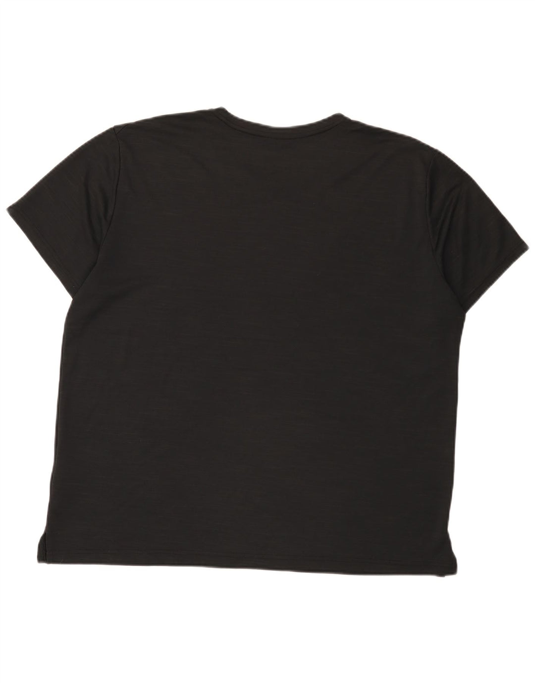 Camiseta masculina Nike Dri Fit Top XL preta manchada de poliéster