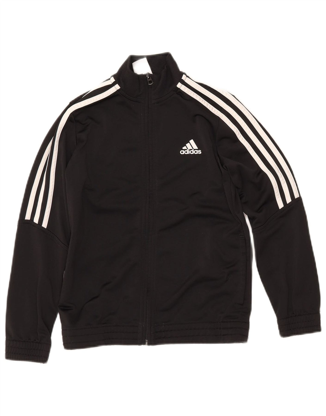 Casaco de treino adidas menino 9-10 anos preto poliéster