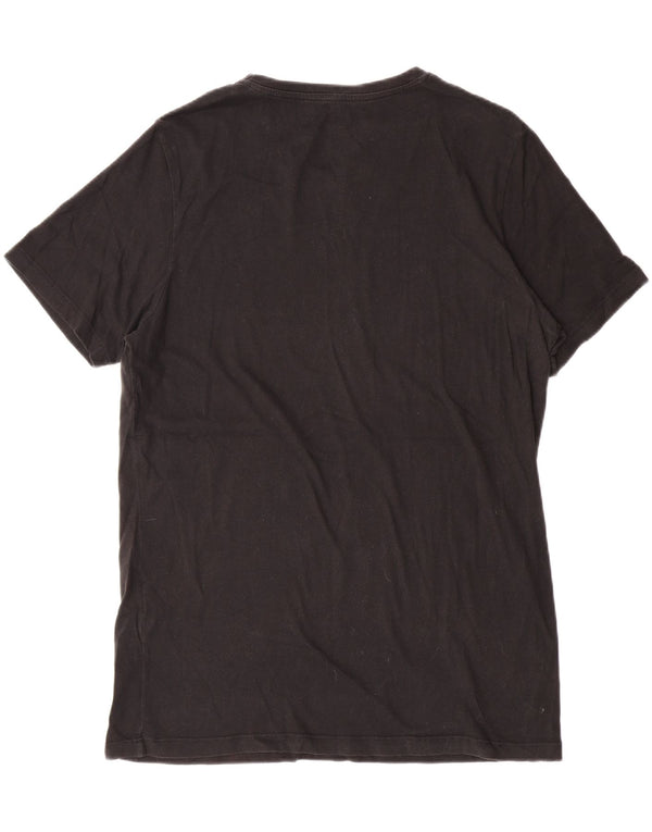 Camiseta feminina JACK & JONES com estampa gráfica UK 18 XL algodão preto
