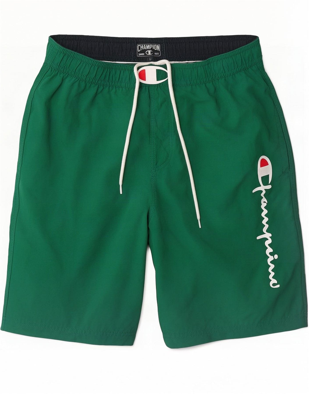 Shorts de natação masculino Champion Graphic pequeno verde poliamida