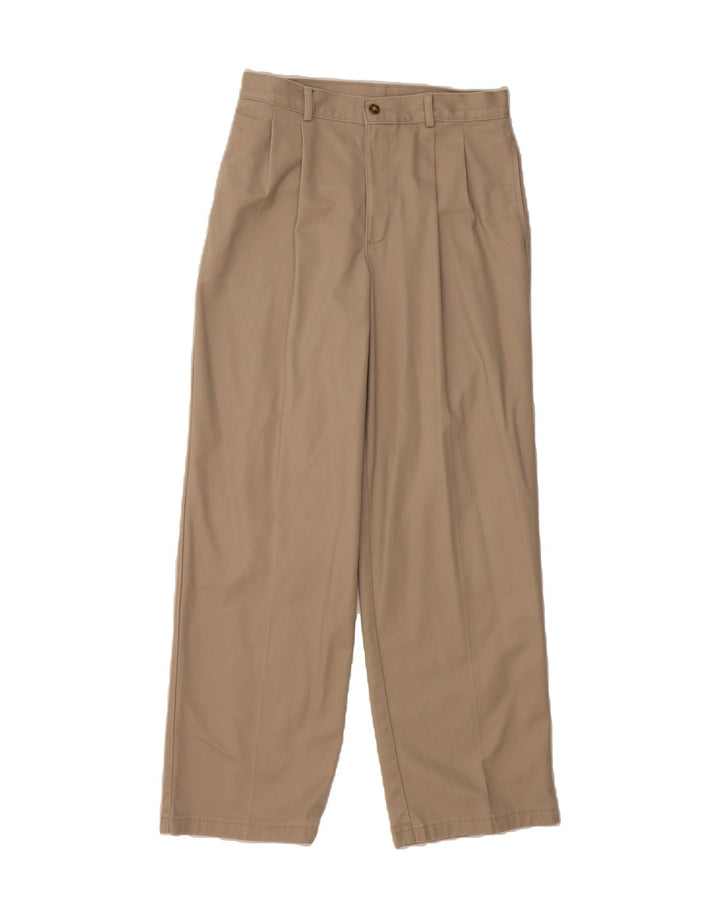 IZOD Womens Pegged Chino Trousers W30 L30 Beige Vintage Izod and Second-Hand Izod from Messina Hembry 