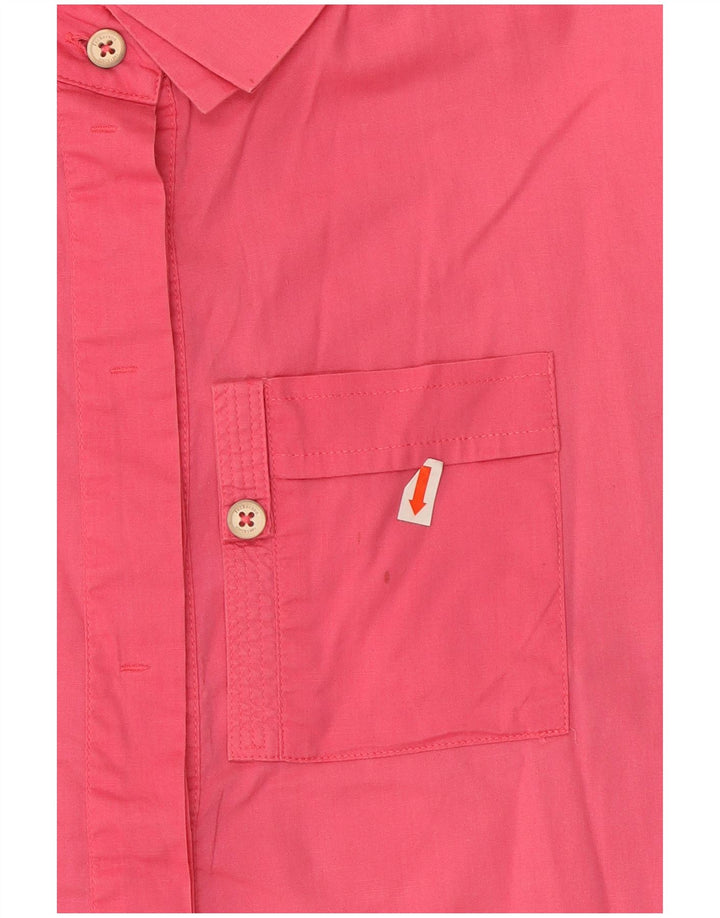 Pulôver feminino Jeckerson manga 3/4 Reino Unido 10 algodão rosa pequeno