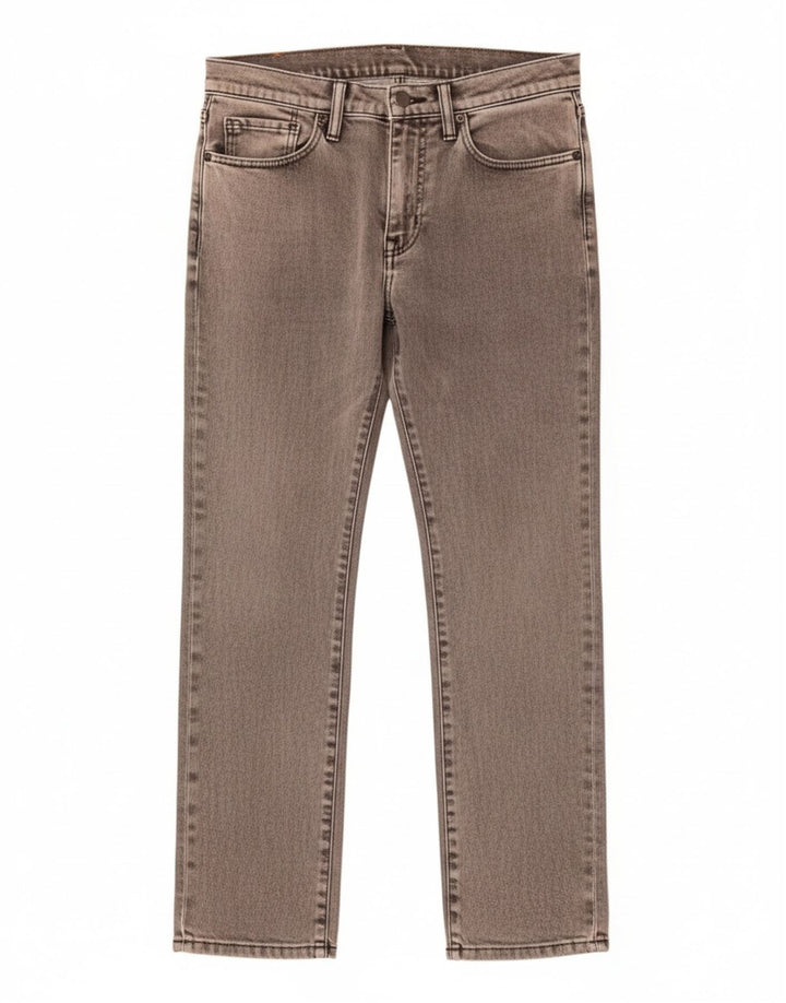 LEVI'S Masculino 511 Slim Jeans W31 L28 Algodão Cinza