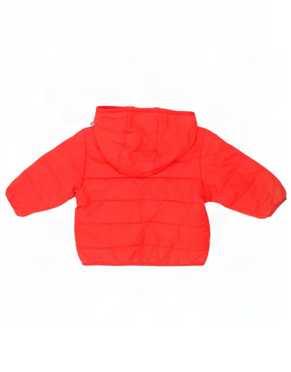 Jaqueta acolchoada com capuz Adidas Baby Boys 3-6 meses poliéster vermelho