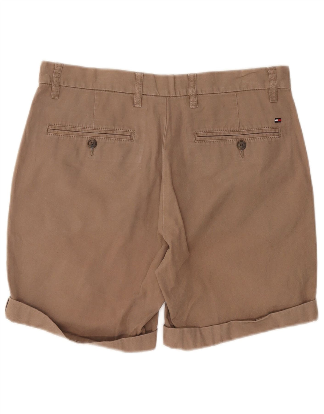 Shorts Chino Masculino Tommy Hilfiger W32 Algodão Bege Médio