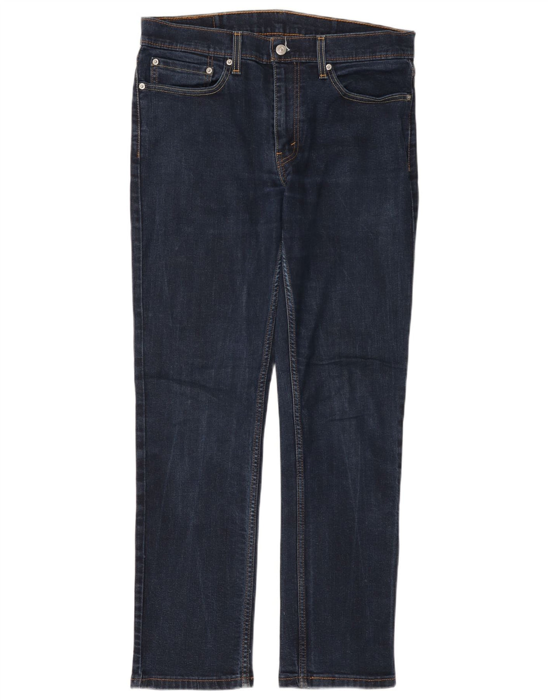 LEVI'S Masculino 511 Slim Jeans W34 L32 Azul Marinho Algodão