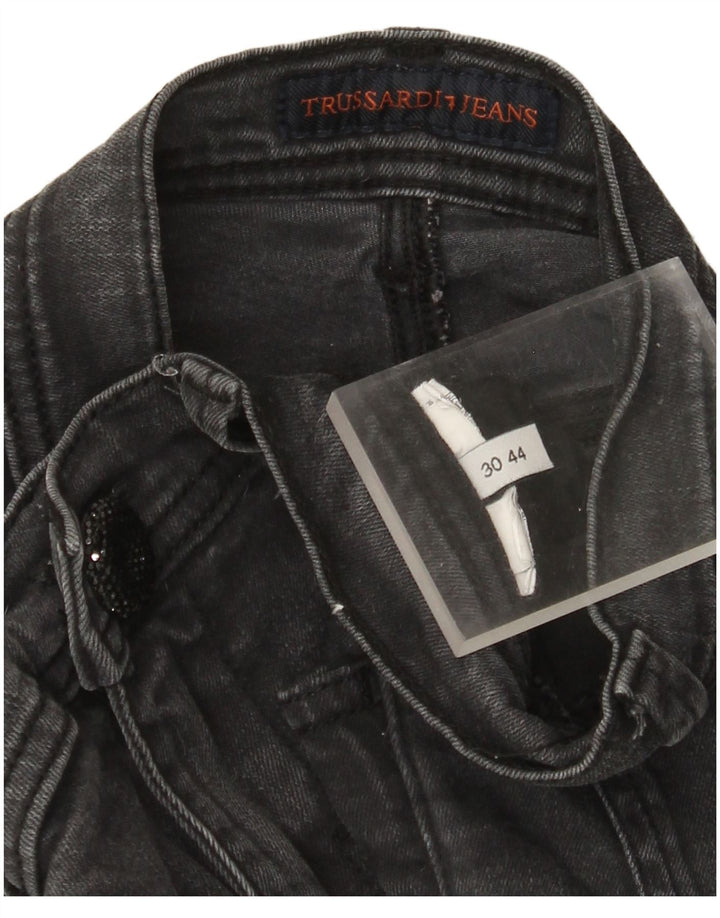 Trussardi Jeans Skinny Feminino W30 L31 Cinza