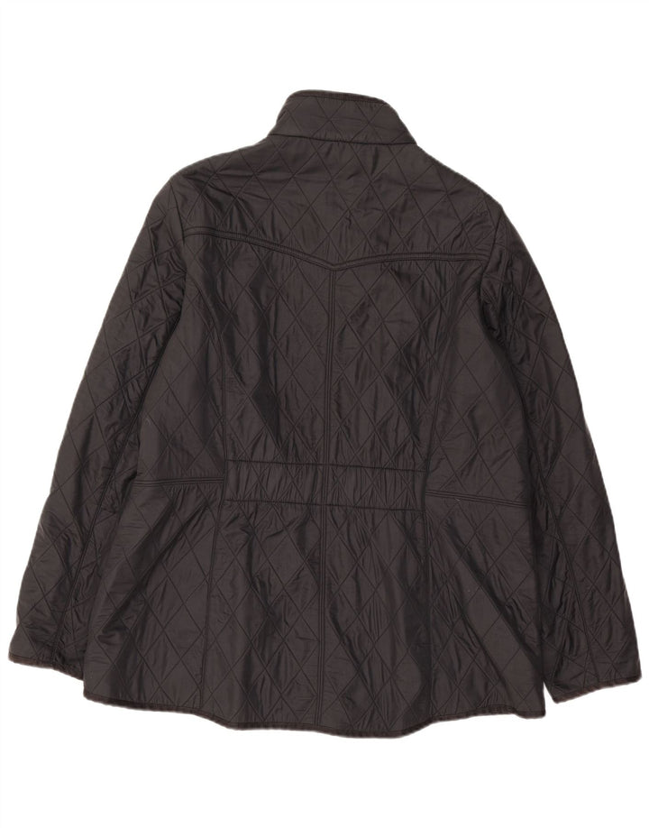 Jaqueta acolchoada feminina Barbour UK 20 2XL preta