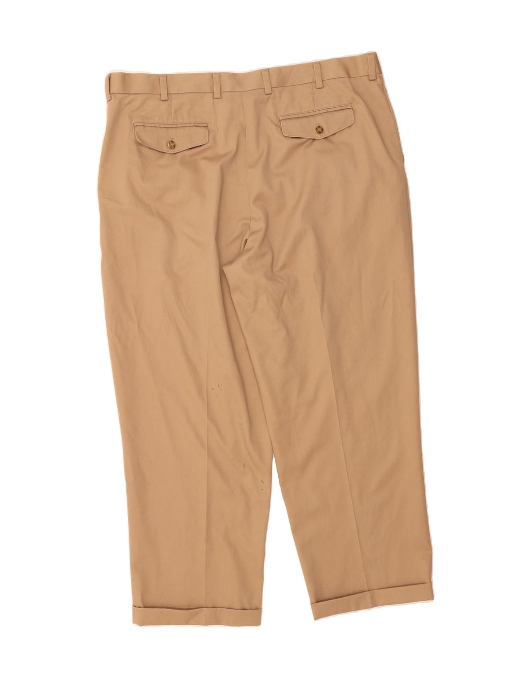 L.L.BEAN Mens Pegged Casual Trousers W42 L28 Beige Cotton Vintage L.L.Bean and Second-Hand L.L.Bean from Messina Hembry 