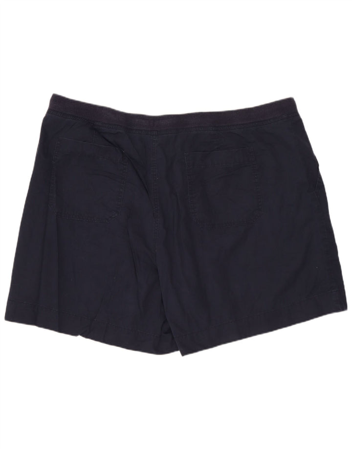 LEE Shorts feminino cáqui chino US 20 3XL W40 algodão azul marinho