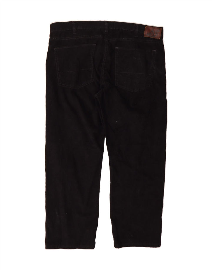 DOCKERS Mens Straight Casual Trousers W38 L27 Black Cotton Vintage Dockers and Second-Hand Dockers from Messina Hembry 