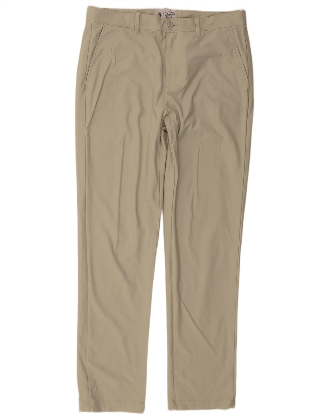 Calça Chino Slim Masculina Penguin W34 L32 Poliéster Verde