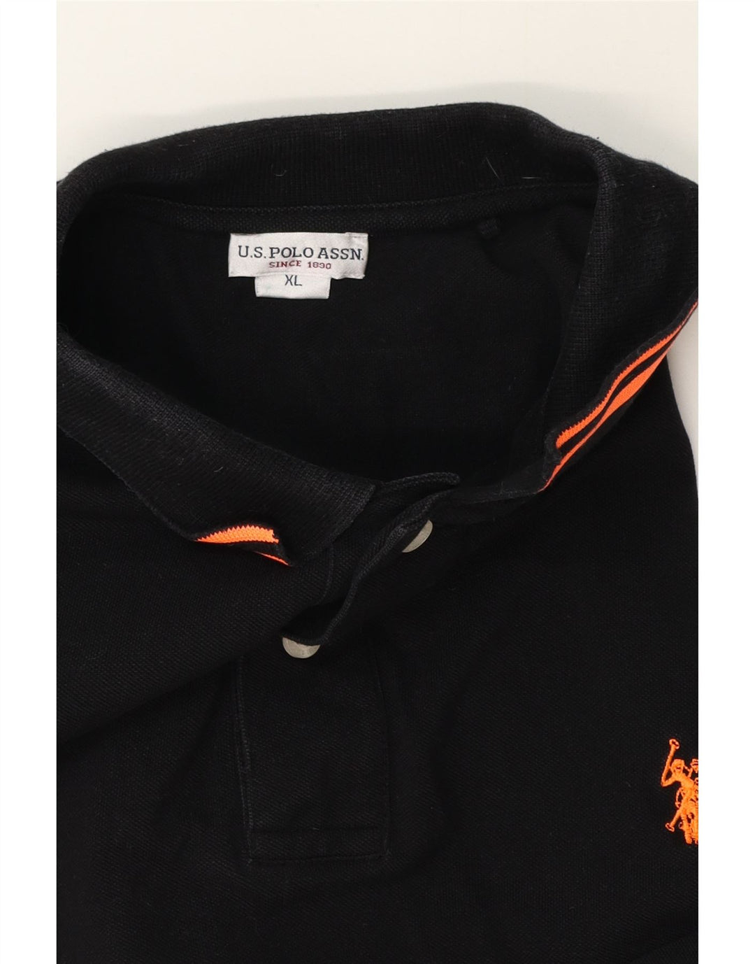 US Polo Assn. Camisa Polo Masculina XL Preta