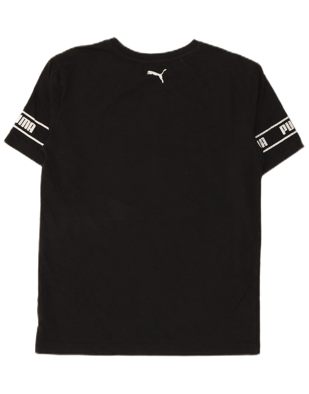 Camiseta PUMA Boys Graphic 13-14 Anos Grande Algodão Preto