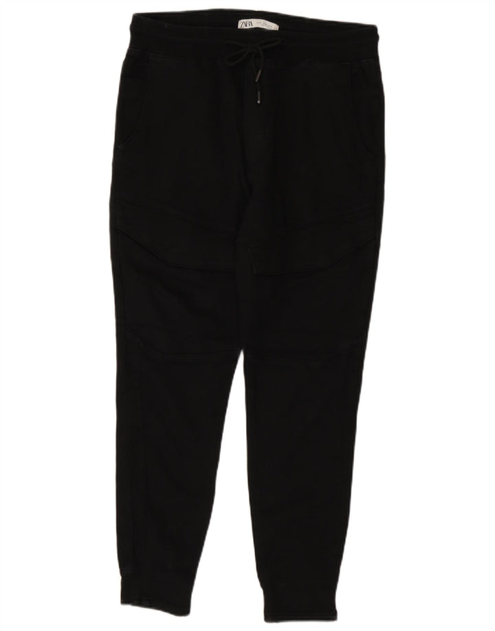Calça jogger masculina Zara Chino médio W31 L26 preta