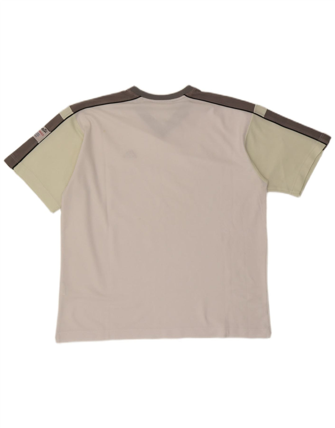 Camiseta Kappa Boys Top 13-14 Anos XL Branco Colorblock Poliéster