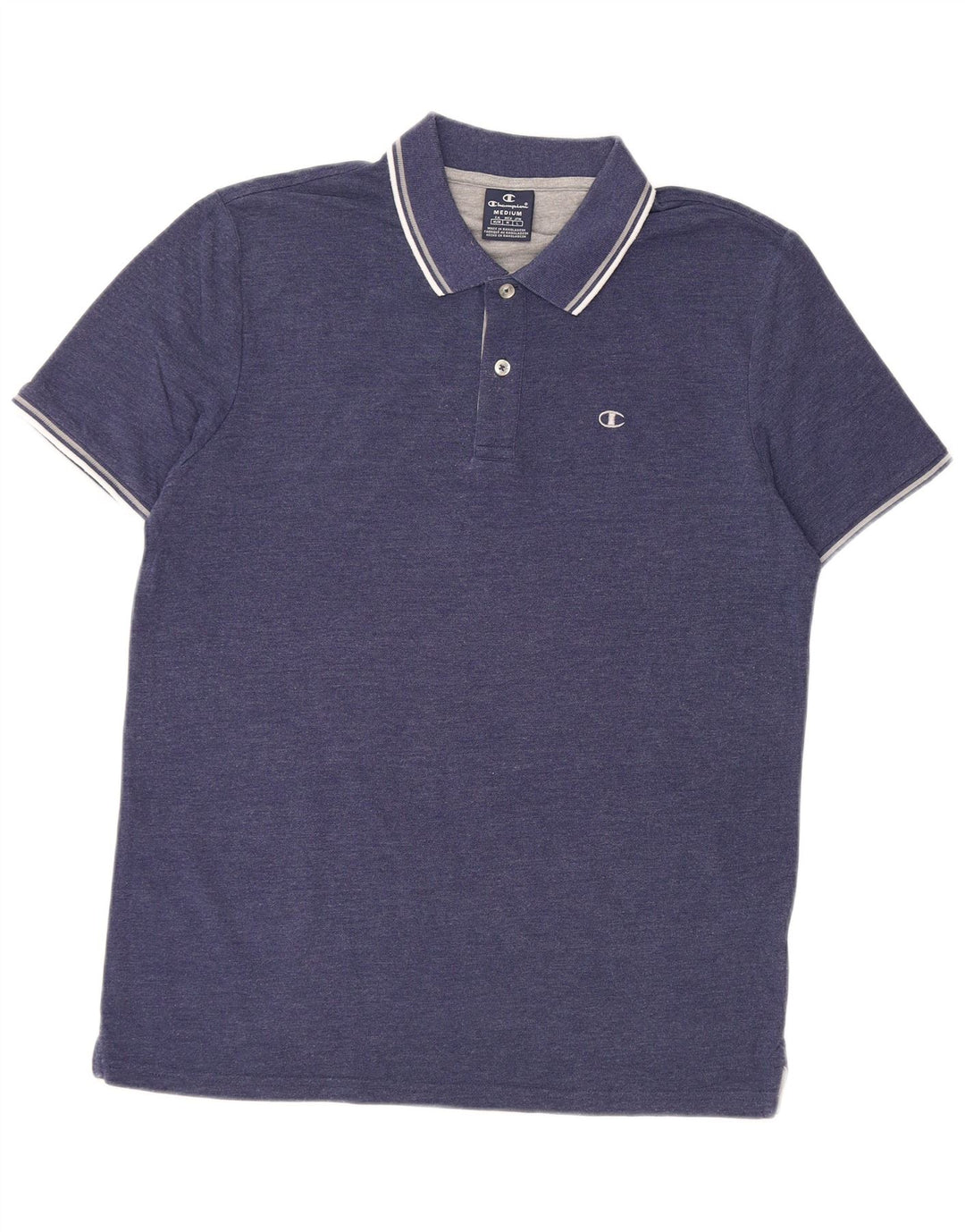 Camisa polo masculina CHAMPION azul marinho médio