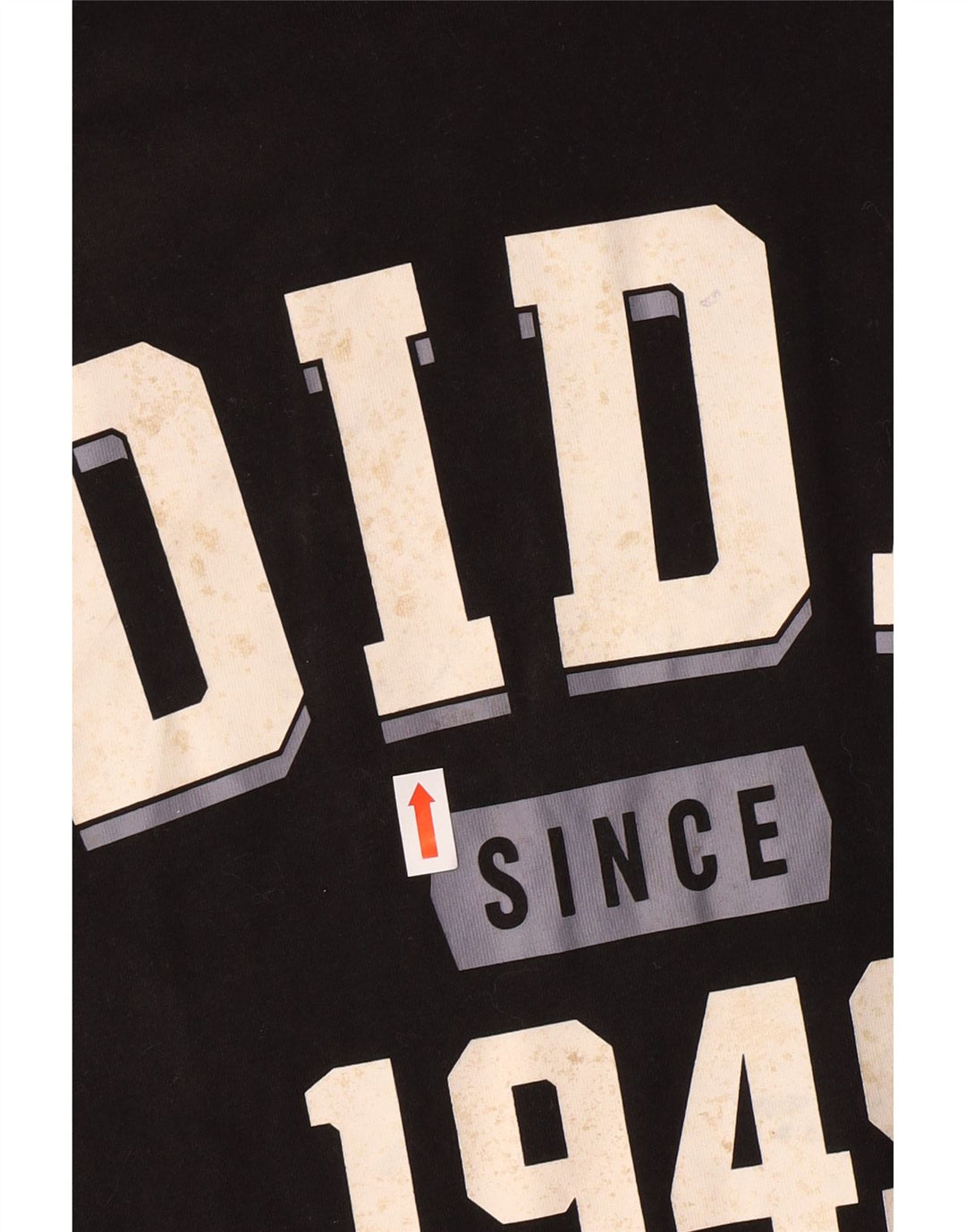 ADIDAS Mens Graphic T-Shirt Top 2XL Algodão Preto