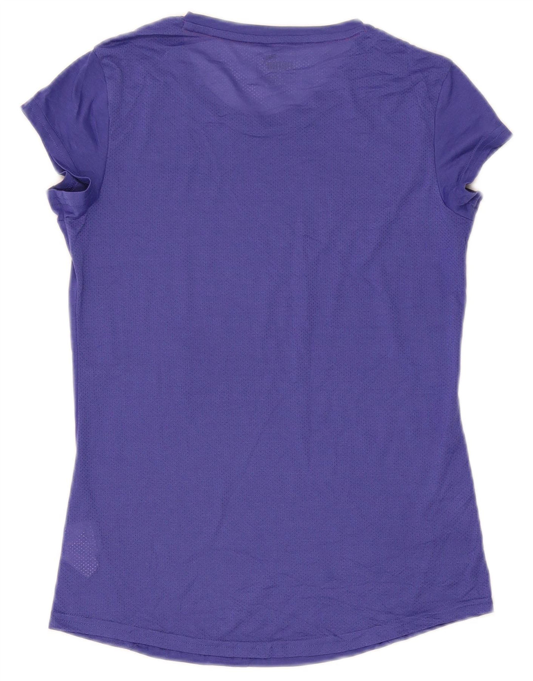 Puma Camiseta Feminina Top UK 10 Pequena Roxa Poliéster