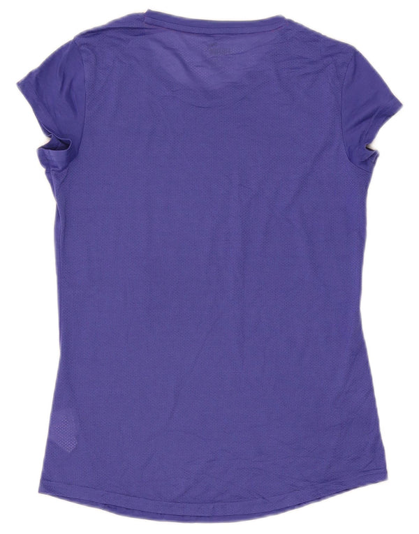 Puma Camiseta Feminina Top UK 10 Pequena Roxa Poliéster