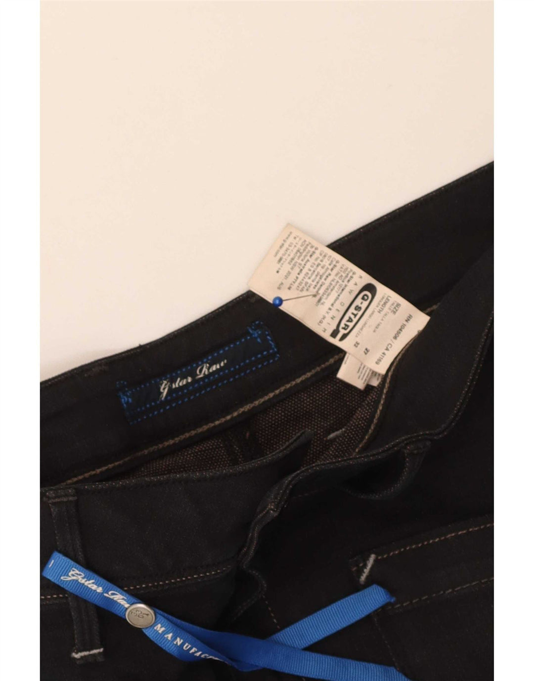 G-Star Jeans Slim Feminino W27 L25 Algodão Preto